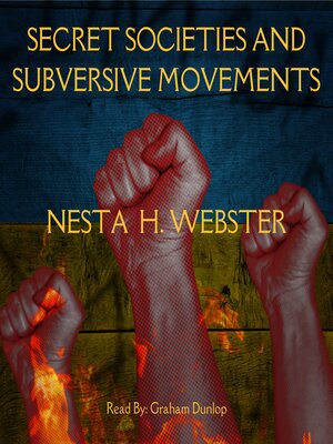 cover image of Secret Societies and Subversive Movements